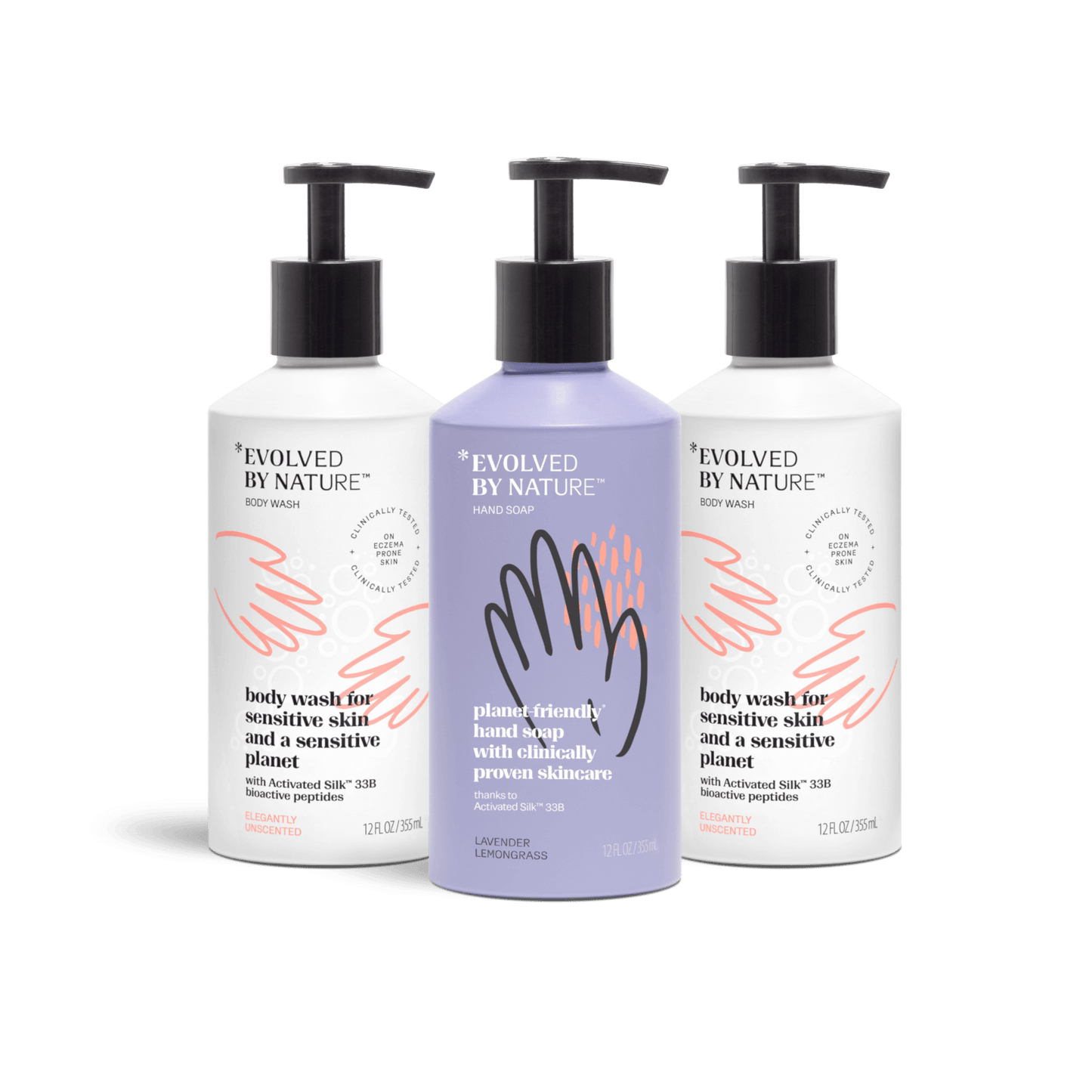 Body Wash with Activated Silk™ 33B