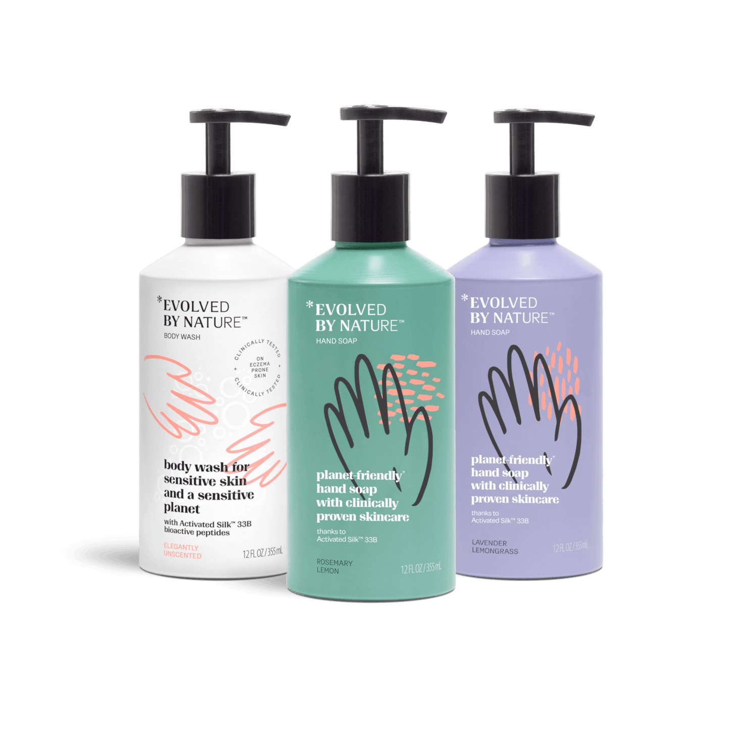 Body Wash with Activated Silk™ 33B