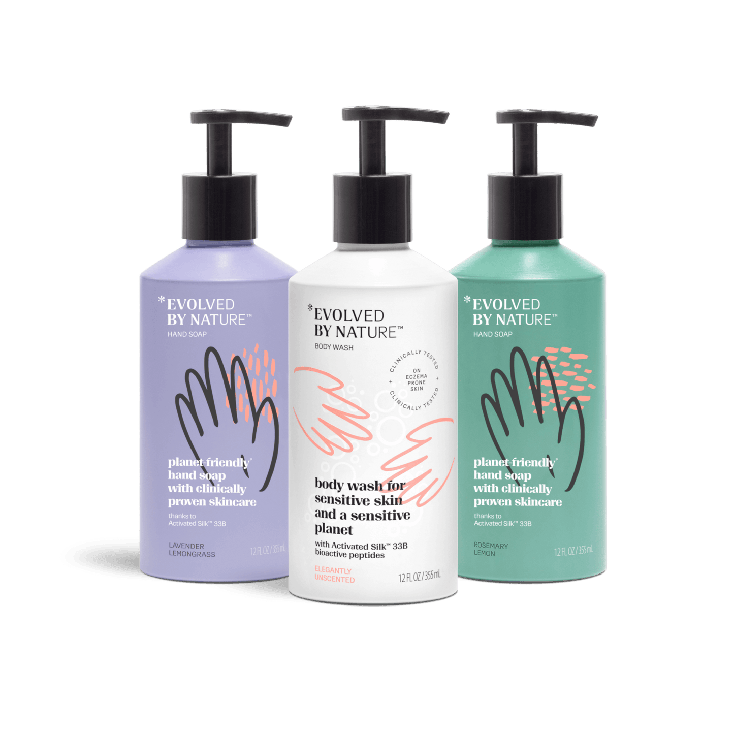 Body Wash with Activated Silk™ 33B